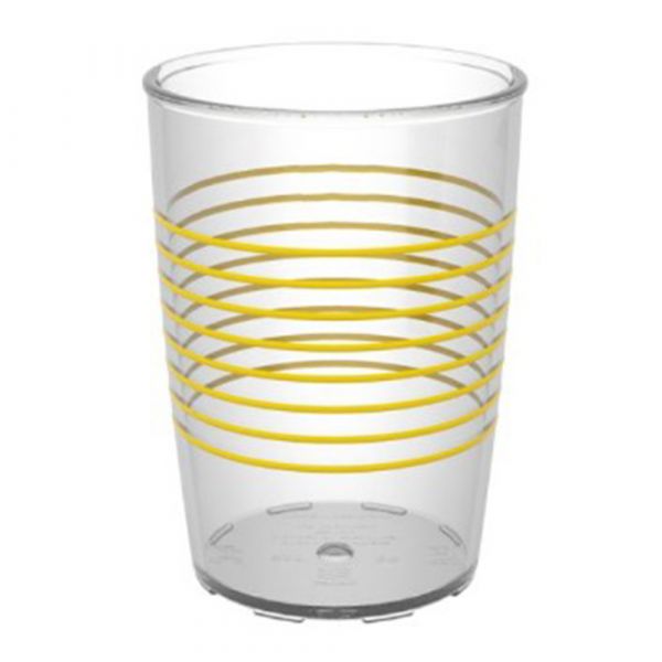 Trinkbecher M830 - 25 cl - Transparent - Gelb