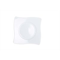 DURHAM Teller, Menü - 22,8 x 22,8 cm - geschwungene Fahne href=