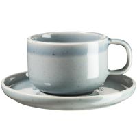 CANDY Kaffeetasse inkl. Untertasse - Blau href=