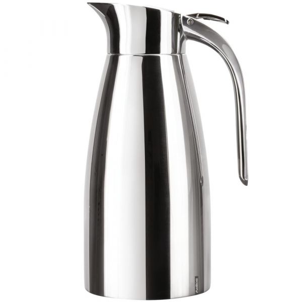 DIAMANT Edelstahl-Thermokanne mit Klappdeckel - 1,5 L