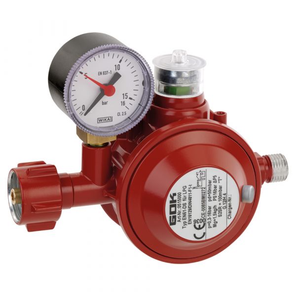 Druckregler für Gasbräter Gewerbe innen - #22261