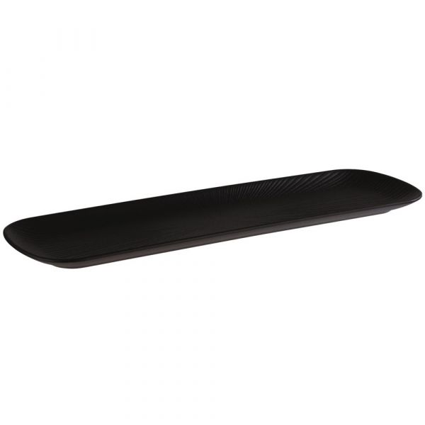 NERO Tablett GN 2/4 - Melamin - Schwarz