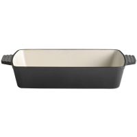 5 STARS Gusseisen-Auflaufform - 3,5 l - (33 x 24 x 6,5 cm) - Anthrazit href=