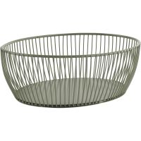 SVART Korb - 24 x 19 x 8 cm - Metall - Grün href=