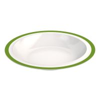 MODELL 505 Fahnenteller, tief - Ø 22,2 cm - Grün (Melamin) href=
