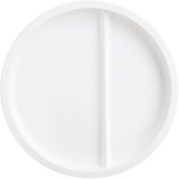 RESTAURANT Teller plan 2-geteilt - Ø 23 cm href=