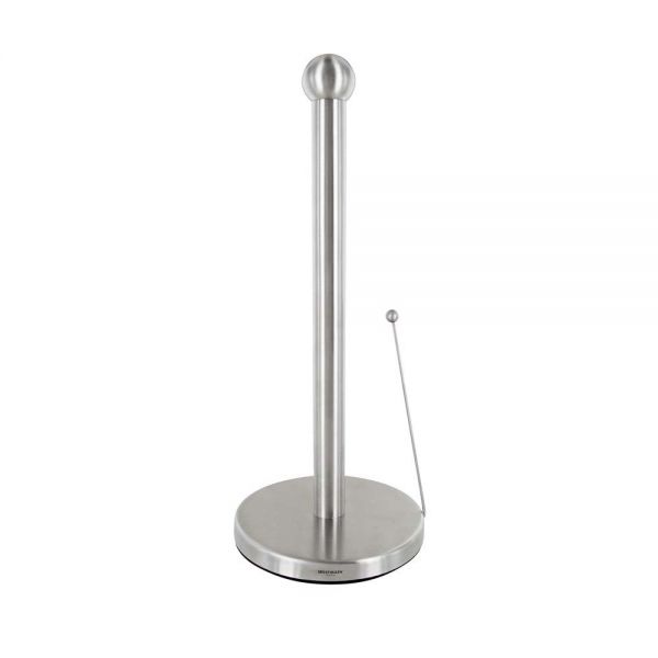 Küchenrollenhalter Ø 15 cm - gebürsteter Edelstahl