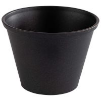 Dipschälchen  - (Ø 6 x 4,5 cm - 0,06l) -  Edelstahl - Schwarz (6 Stück) href=