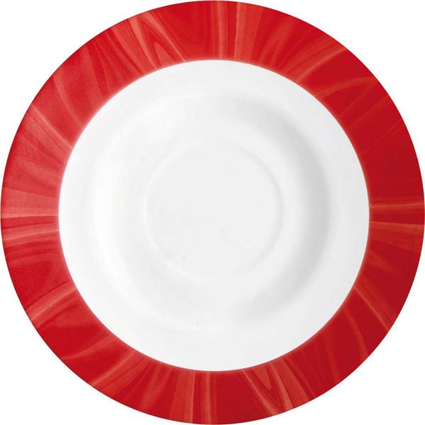 NATURA Kaffee-Untertasse - Ø 14 cm - Rot