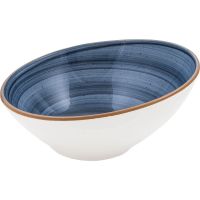 AURA Schüssel - angeschrägte Form - Ø 18 x 8,5 cm - Inhalt 45 cl - Dusk href=