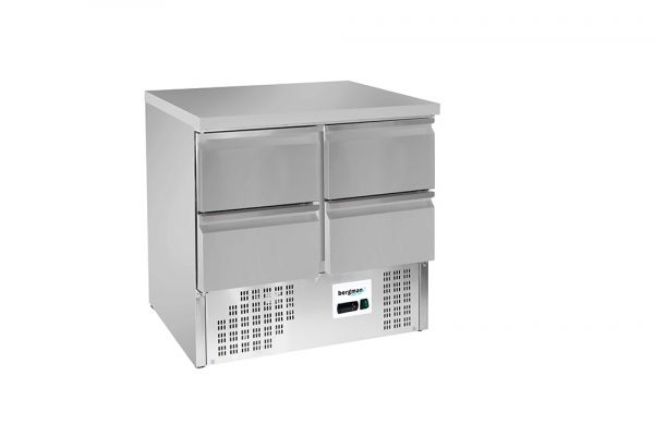 ECOLINE 700 Kühltisch Mini - 2-fach - S/S (230 V)