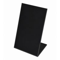 Kreidetafel L-Aufsteller DIN A7 Hochformat (B x H) - 7,5 x 10,5 cm href=