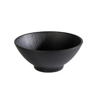 NERO Bowl - Ø 19 x 8 cm - 0.9 l - Melamin - Schwarz href=