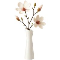 CUP Vase – Ø 5,8 x 20,5 cm – oben taillierte Form – elegante Vase für Einzelblumen href=