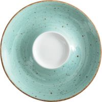 VINTAGE Milchkaffee-Untere 16,5 cm - Aquamarin href=
