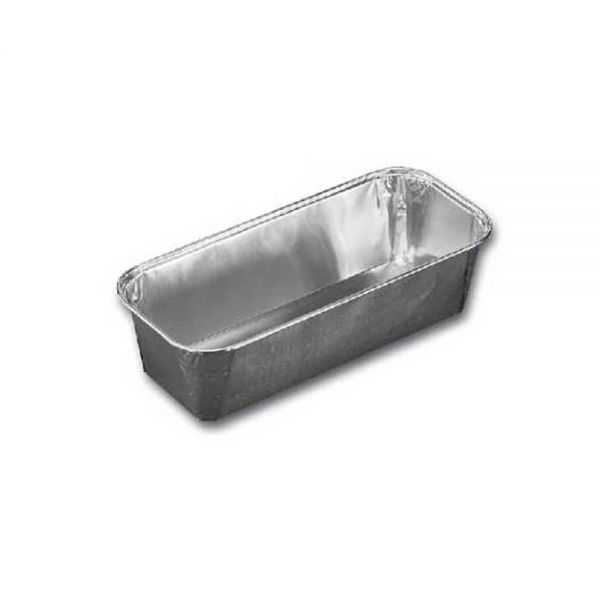 Alu-Leberkäsform - Inhalt 655 ml - 201 x 89 x 81 mm