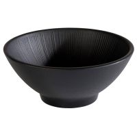 NERO Bowl - Ø 16 x 6.5 cm - 0.5 l - Melamin - Schwarz href=