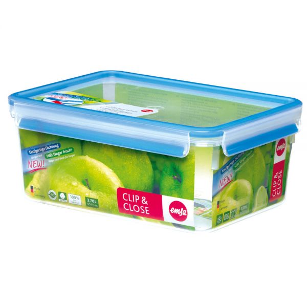 CLIP &amp; CLOSE Frischhaltedose 2/3 - 25,5 x 20 x 11 cm (3,7 Liter)