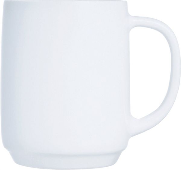 INTENSITY WHITE Henkelbecher - Inhalt 29 cl (stapelbar)