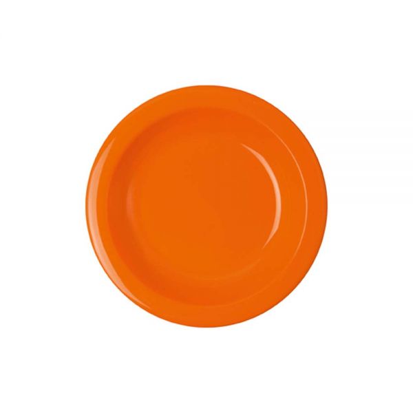 DURABEL Teller, tief Ø 21,6 cm - Fahnenform (PBT) - orange