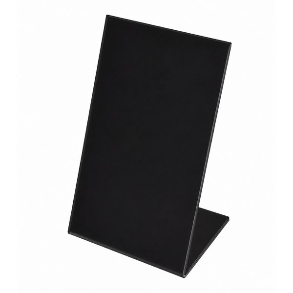 Kreidetafel L-Aufsteller DIN A7 Hochformat (B x H) - 7,5 x 10,5 cm