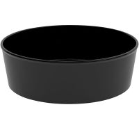 MODELL 1244 Schale Ø 20 x 6 cm -  Inhalt: 1,1 l - schwarz (SAN) href=