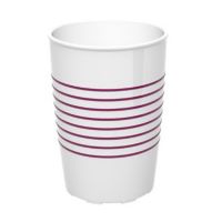 Trinkbecher M830 - 25 cl - Weiß - Brombeere href=