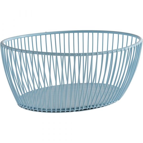 SVART Korb - 20 x 15 x 8 cm - Metall - Blau