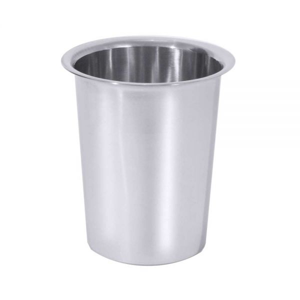 Besteckköcher (ungelocht ) - (Ø 10 x 13,5 cm) - CNS 18/10