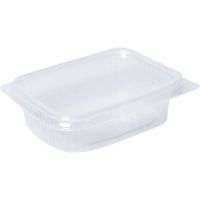 Rechteckbecher mit Deckel - 125 ml (250er Kombipack) href=