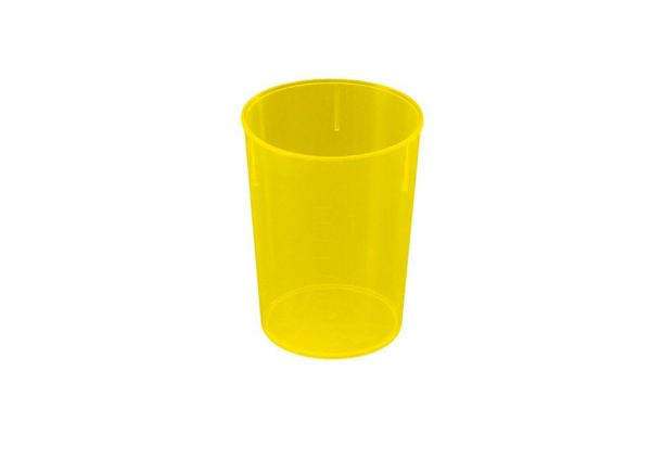 Schnabelbecher Unterteil - Inhalt 25 cl - Ø 7 x 9,3 cm - Gelb