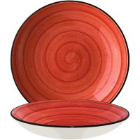 AURA Teller, tief - Ø 23 x 4,5 cm - Passion href=