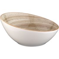 AURA Schüssel - angeschrägte Form - Ø 22 x 9,8 cm - Inhalt 85 cl - Terrain href=