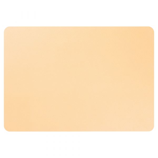 Tischset 43 x 30 cm - Kunstleder - Amber Gold