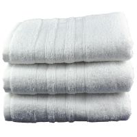MANOA Handtuch - 50 x 100 cm - Baumwolle - Weiß href=