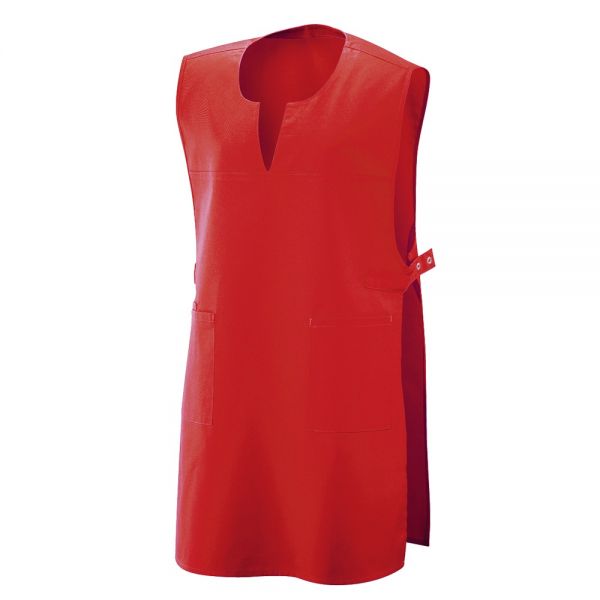 Überwurfschürze (Unisex) - Rot