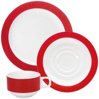COLOURS Gedeck-Set - 72-teilig - Rot href=