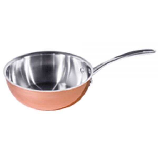 CUISINE Sauteuse Ø 20 x 7 cm - 3 Ply-Kupfer