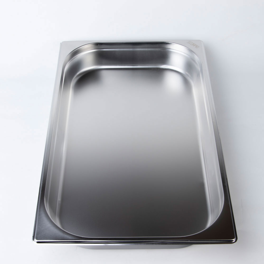 APS GN 1/2 Behälter Aus Melamin – 32,5x26,5 Cm, 3,4 Liter, Weiß, Spülmaschinengeeignet