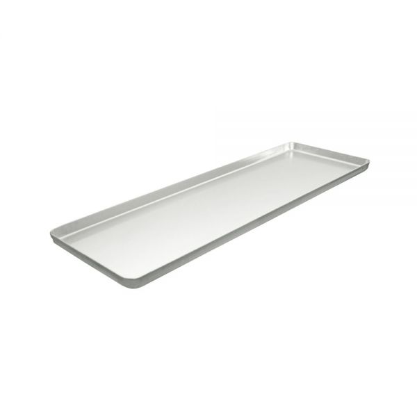 Thekenbleche Aluminium 60 x 20 x 2 cm