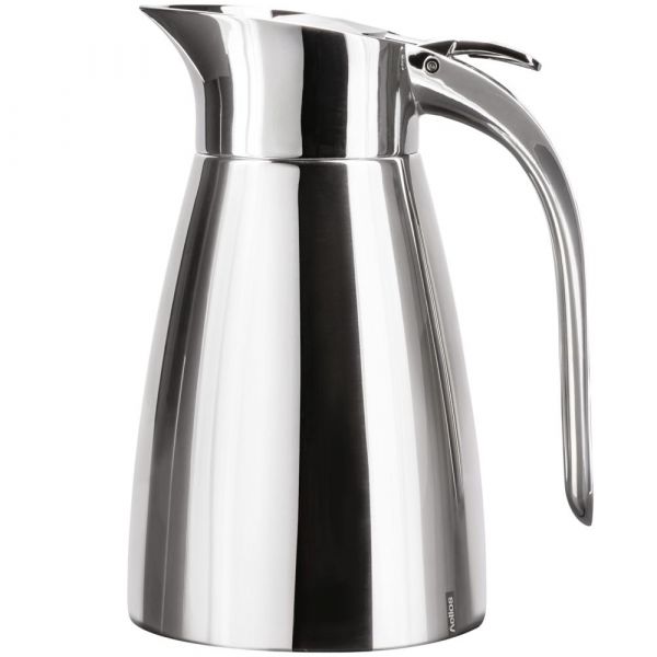 DIAMANT Edelstahl-Thermokanne mit Klappdeckel - 0,6 L