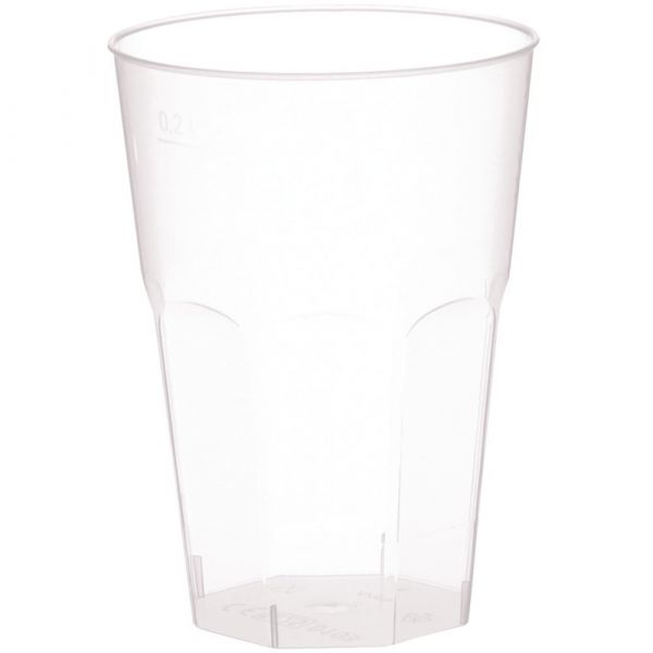 BASIC Cocktail Mehrweg Trinkbecher - geeicht /-/ 0,3 l - PP