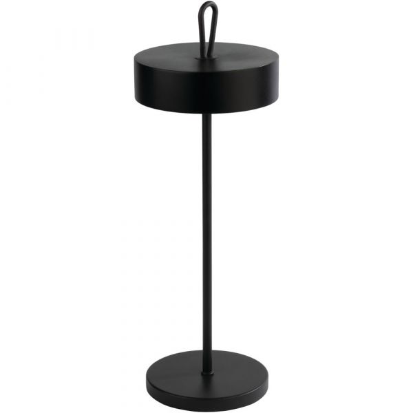 CLEO Tischleuchte - (Ø 12 x 30,5 cm) - Schwarz - Metall