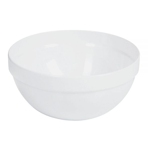 CASUAL MAXI Melaminschüssel Ø 23 x 10,5 cm (Inhalt 2,6 l) - Weiß
