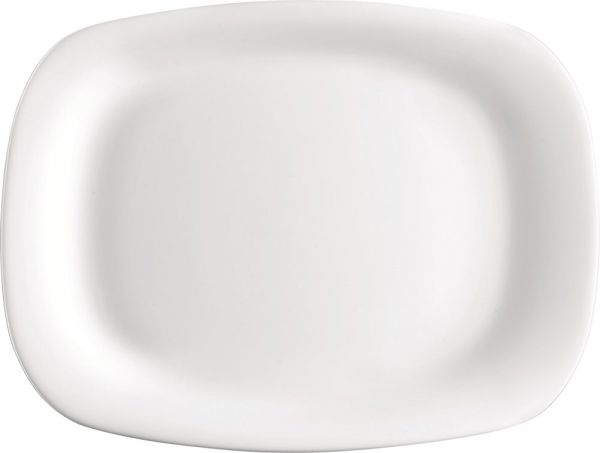 GRANGUSTO Platte, Rechteckig - 21,7 x 16,3 cm - weiß