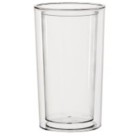 PURE Flaschenkühler Ø 13,5 x 23 cm - SAN-Kunststoff href=