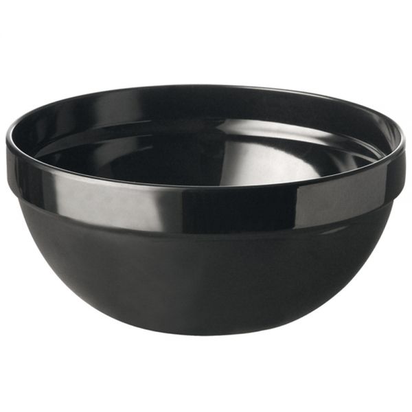 CASUAL MAXI Melaminschüssel Ø 20 x 9,2 cm (1,8 l) - Schwarz