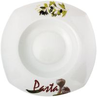 Pastateller Ø 28 x 6,2 cm mit Druck 