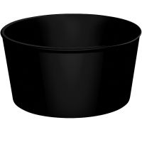 Modell 1242 - Schale Ø 14 x 7 cm -Inhalt 60 cl -Schwarz (SAN) href=