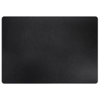Tischset 43 x 30 cm - Kunstleder - Schwarz href=